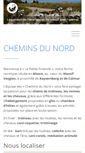 Mobile Screenshot of cheminsdunord.com